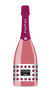 Напиток пивной PomPom Клубника 5% 0.75л
