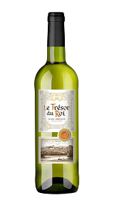 Вино Le Tresor du Roi белое п/сл 10.5% 0.75л