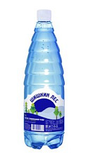 Вода Шишкин лес питьевая газированная  1л 