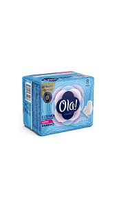 Прокладки Ola Classic Super Сеточка с крылышками 8шт