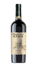 Вино Исторический Крым, Каберне-Саперави красное полусладкое 11-14% 0,75л