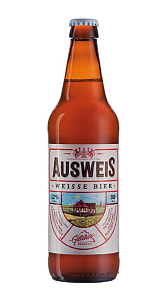 Пиво Ausweis пшеничное нефильтрованное 5.2% 0.5л
