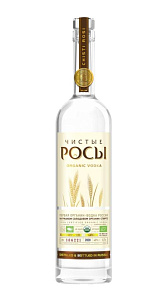 Водка Чистые Росы из ржаного зерна 40% 0.5л