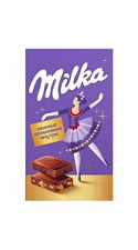 Набор шоколада Milka открытка с пожеланиями 160г