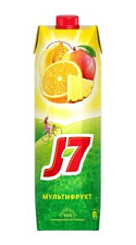 Сок J-7 Мультифрукт с мякотью 970мл