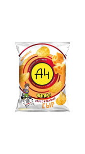 Чипсы картофельные А4 сыр 50г