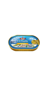 Сельдь Маяк Атлантическая филе с маслом 175г