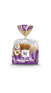 Хлеб Вкусный Хлеб Бородинский 400г