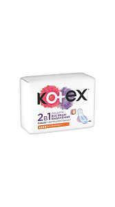 Прокладки Kotex нормал+ 2в1 
