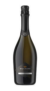 Вино игристое Мысхако Flute Blanc De Blanc брют белое 13% 0.75л