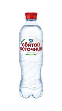 Вода Святой Источник газированная 0.5л