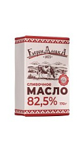 Масло сливочное Берендеевка 82.5% 170г