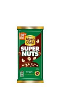 Шоколад Alpen Gold Super Nuts фундук 130г