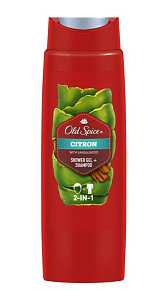 Гель для душа-шампунь Old Spice Цитрон 2в1 250мл