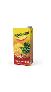 Напиток сокосодержащий Вкусника мультифрукт 1,93л