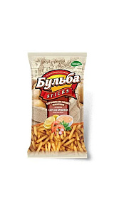 Соломка картофельная Бульба Sticks Соус из креветок 75г