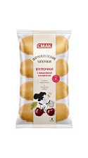 Булочки Французские улочки с вишневой начинкой 160г